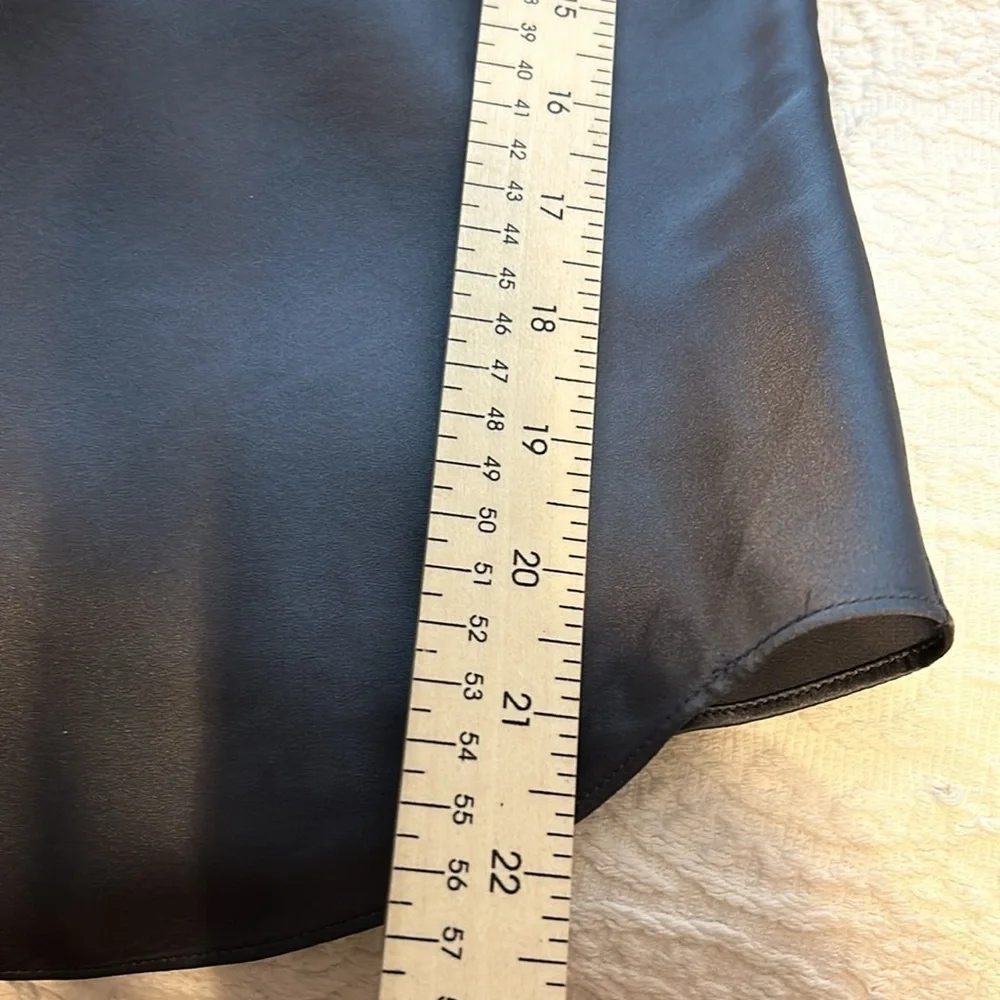 NWT Cinq A Sept Jordy Cowlneck 100% silk blouse. Blue gray women’s size small. - Picture 9 of 9